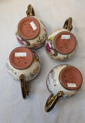 Mackenzie Childs Chelsea Luster Tea Set