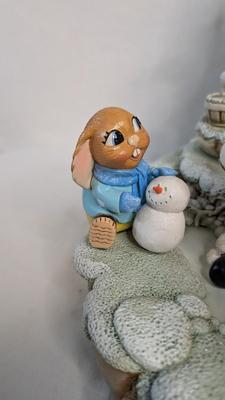 Pendelfin Christmas Scene