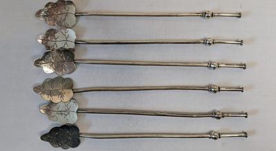 Sterling Flatware and Drink Stirrers