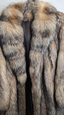 Crystal Fox Fur Coat