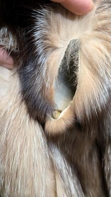 Crystal Fox Fur Coat