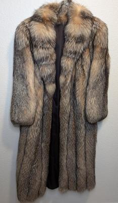 Crystal Fox Fur Coat