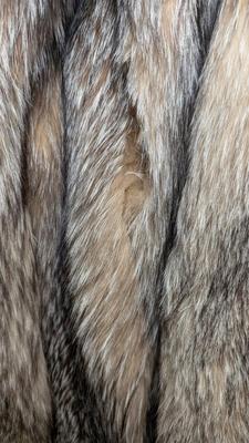 Crystal Fox Fur Coat