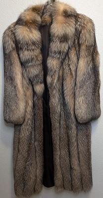 Crystal Fox Fur Coat
