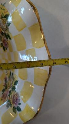 Vintage Mackenzie Childs Honeymoon Dandelion Pendant Light Fixture