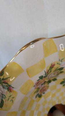 Vintage Mackenzie Childs Honeymoon Dandelion Pendant Light Fixture