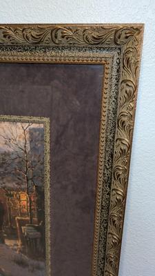 The Warmth of Friendship by G. Harvey Framed Lithograph