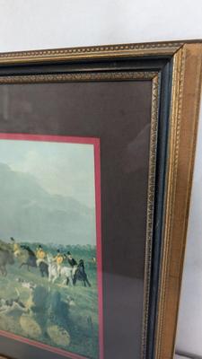JF Herring Fox Hunting Framed Prints