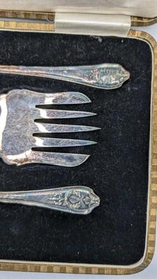 Antique Silver Plate Serving Sets