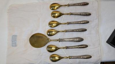 Antique Silver Plate Serving Sets
