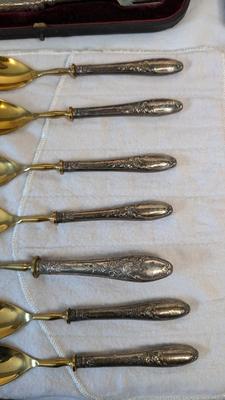 Antique Silver Plate Serving Sets