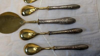 Antique Silver Plate Serving Sets