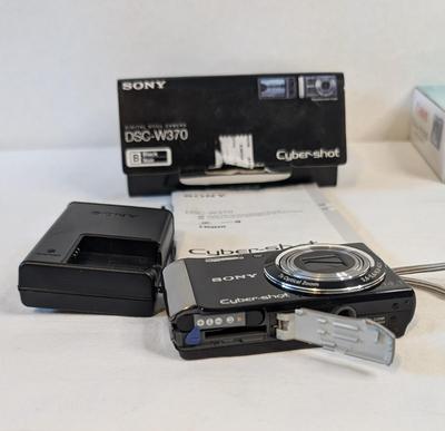 Canon Power Shot SD1100 iS and Sony Cyber Shot DSC-W370 Digital Cameras