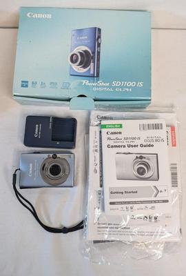 Canon Power Shot SD1100 iS and Sony Cyber Shot DSC-W370 Digital Cameras