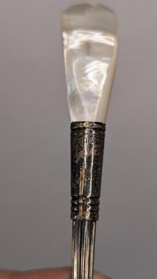 Antique Pearl Handle Serving Flatware