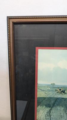 JF Herring Fox Hunting Framed Prints