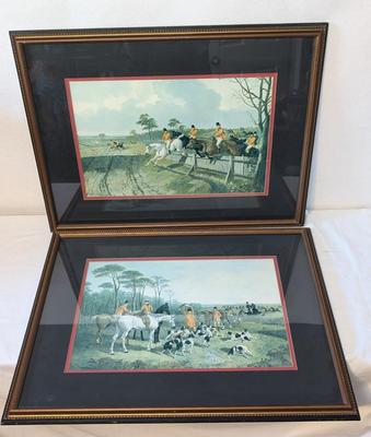 JF Herring Fox Hunting Framed Prints