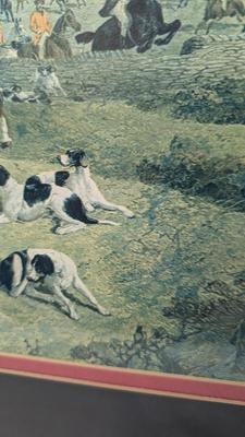 JF Herring Fox Hunting Framed Prints