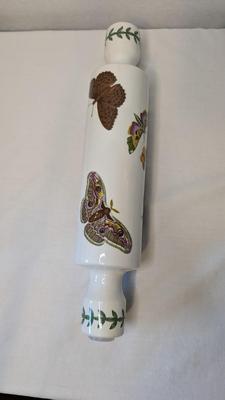 Portmerion Botanical Rolling Pin & Server w/ Extra Lid