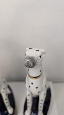 Fitz & Floyd Staffordshire Style Dalmatian Bookends