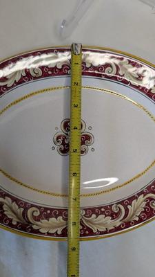 Deruta Italy Griffin Tray, Coasters, and Tray