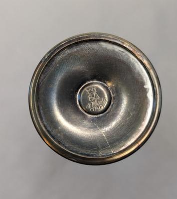 Harbour SP Co Cocktail Shaker w/ 6 El De Uberti Silver Goblets