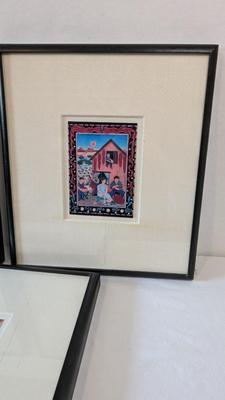 Vintage Framed Diana Bryer Artwork