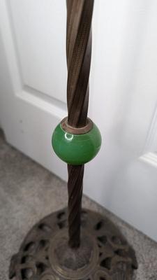 Art Deco Bridge Arm Floor Lamp