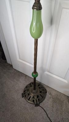 Art Deco Bridge Arm Floor Lamp