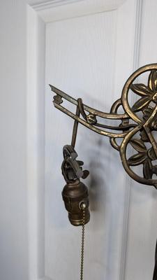 Art Deco Bridge Arm Floor Lamp
