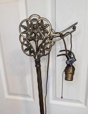 Art Deco Bridge Arm Floor Lamp