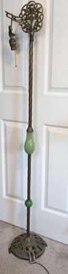 Art Deco Bridge Arm Floor Lamp