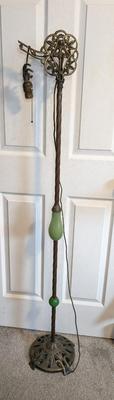Art Deco Bridge Arm Floor Lamp