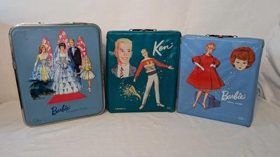 Vintage 1960's Barbie Cases
