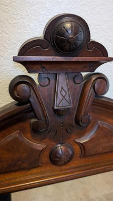 Vintage Wood Framed Mirrors