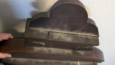 Vintage Wood Framed Mirrors