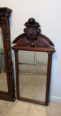 Vintage Wood Framed Mirrors
