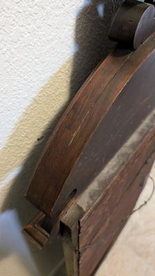 Vintage Wood Framed Mirrors