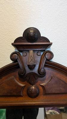 Vintage Wood Framed Mirrors