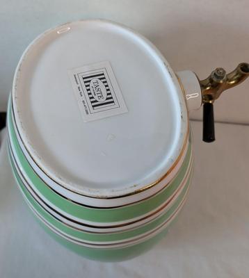 English "Two's Company" Iced Tea Vintage Inspired Decanter