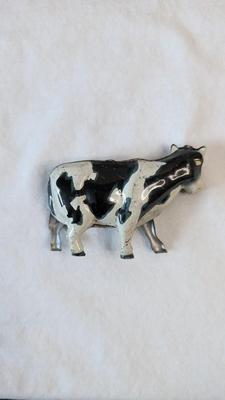 Vintage "Old Smoky" Spark Horse and Carriage Tin Toy