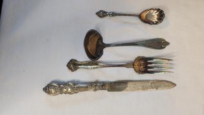 Antique Silverplate Flatware