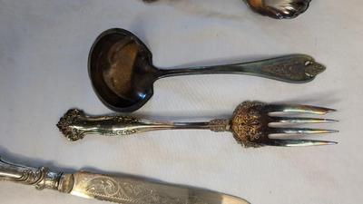 Antique Silverplate Flatware