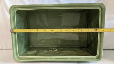 Jay Willfred Portugal Ceramic Bread Box and Cheese Plate