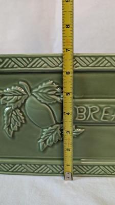 Jay Willfred Portugal Ceramic Bread Box and Cheese Plate