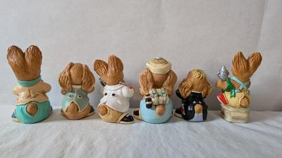 Assorted Pendelfin Rabbit Collectibles