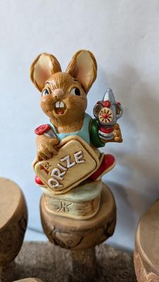 Assorted Pendelfin Rabbit Collectibles