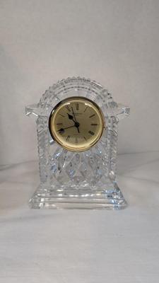 Bulova Indiana University and Waterford Crystal Mantle Clocks