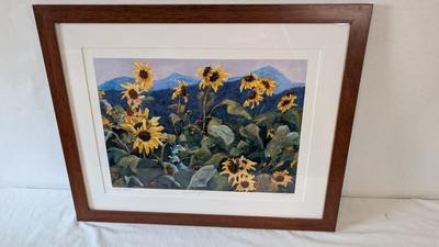 Framed Helga Halar Artwork