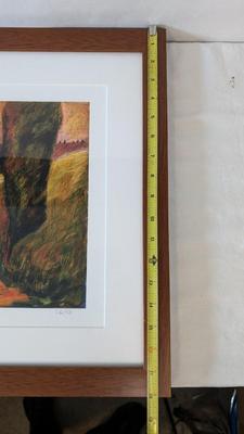 Framed Helga Halar Artwork